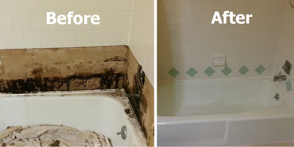 Before & After - Tile Repair Before & After