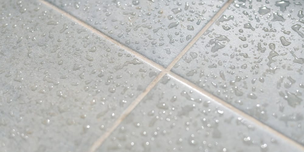 Tile Water Damage Repair