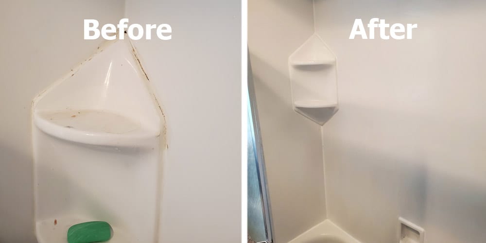 Before & After - Recaulking — Somerville, NJ